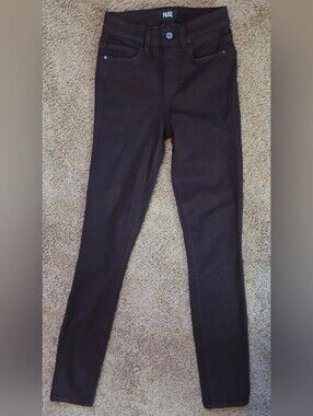NWT Paige Purple Hoxton Ankle High Rise Ankle Skinny Size 23 Denim Jeans